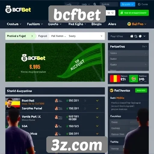 Análise das funcionalidades do site bcfbet